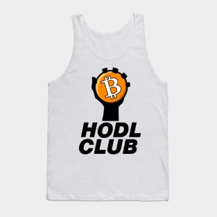 holding bitcoin sticker, new era digital money Tank Top